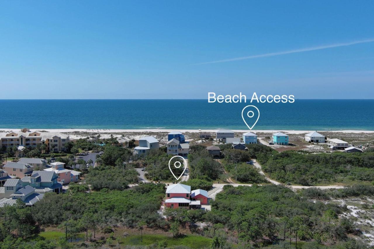 Walk To Beach, Secluded, Gazebo With Grill, 1Gig Wifi, Washer And Dryer, Games Галф Шорс Екстериор снимка